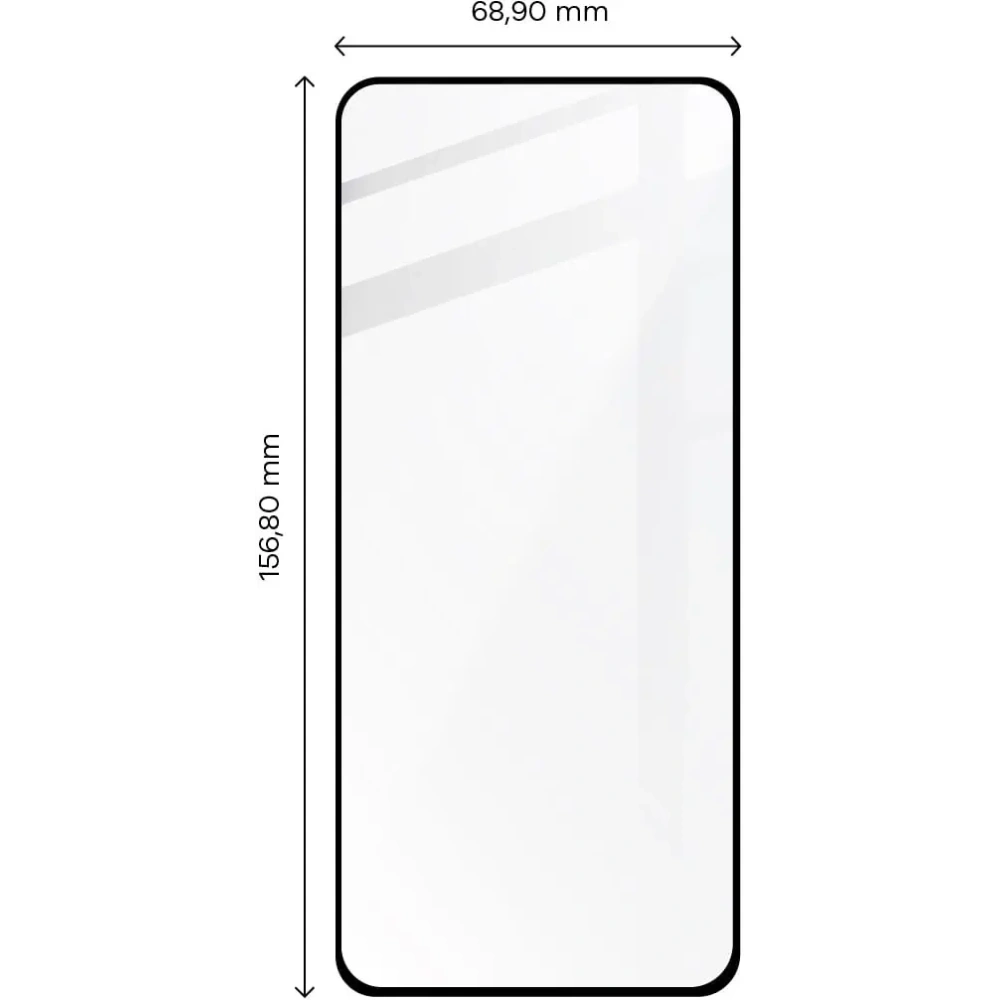 2x Szkło na ekran + szkło na aparat BIZON Edge 2 do Moto G13/G23 4G