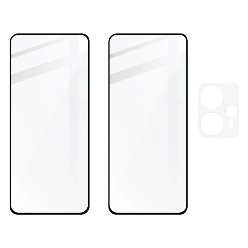 Kup BIZON Edge 2 2x sticlă de ecran + sticlă de cameră Moto G13/G23 4G - BIZ514 - {ean13} - Sklep Home Screen