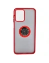 Buy Bizon Case Hybrid Ring Motorola Moto G13 / G23 / G53 5G smoky with a red frame - BIZ515 - {ean13} - Home Screen Store Europe