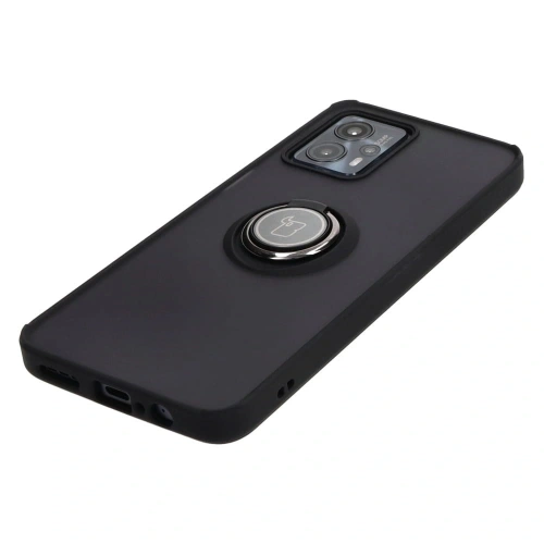 Kup Bizon Case Hybrid Ring Motorola Moto G13 / G23 / G53 5G füstös fekete kerettel - BIZ516 - {ean13} - Sklep Home Screen
