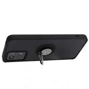 Kup Etui s úchytem na prst Bizon Case Hybrid Ring pro Motorola Moto G13 / G23 / G53 5G kouřové s černým rámem - BIZ516 - {ean13} - Sklep Home Screen