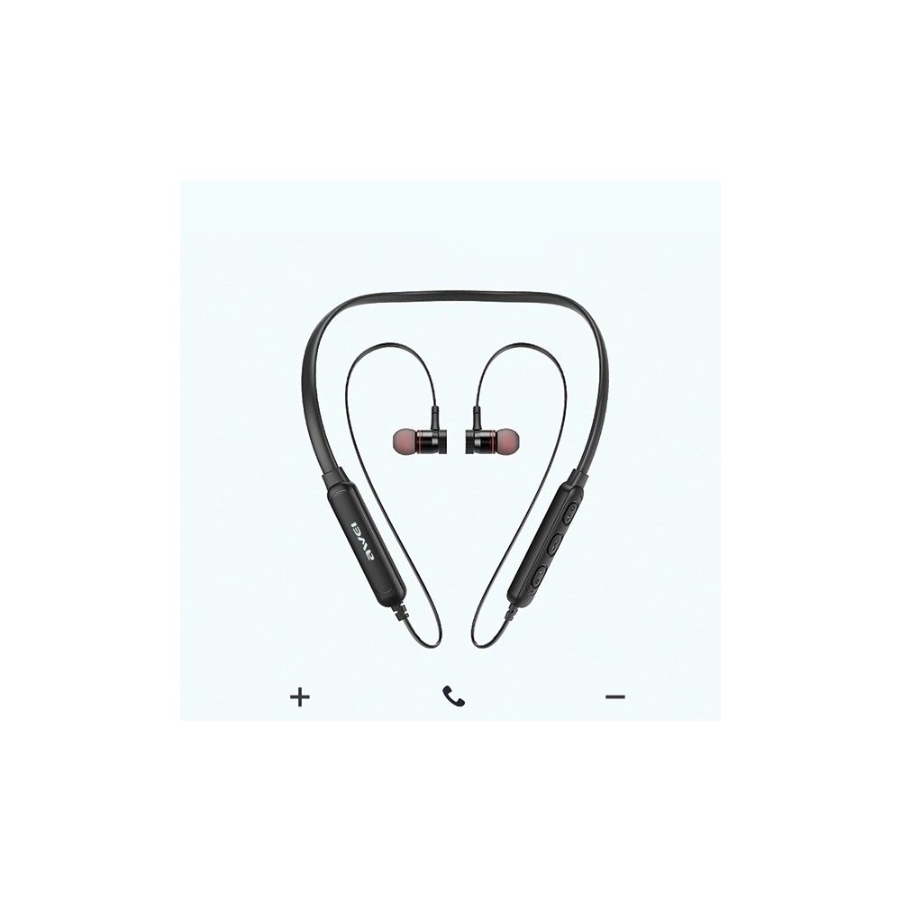 AWEI słuchawki sportowe Bluetooth G10BL-BK czarny/black Neckband