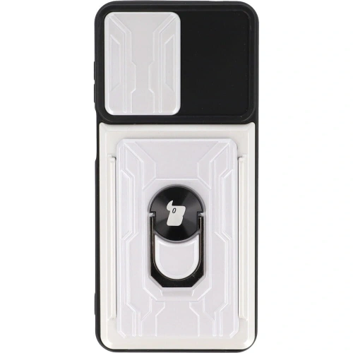 Buy Bizon Case Camshield Card Slot Ring Moto G22 white - BIZ518 - {ean13} - Home Screen Store Europe