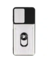 Buy Bizon Case Camshield Card Slot Ring Moto G22 white - BIZ518 - {ean13} - Home Screen Store Europe
