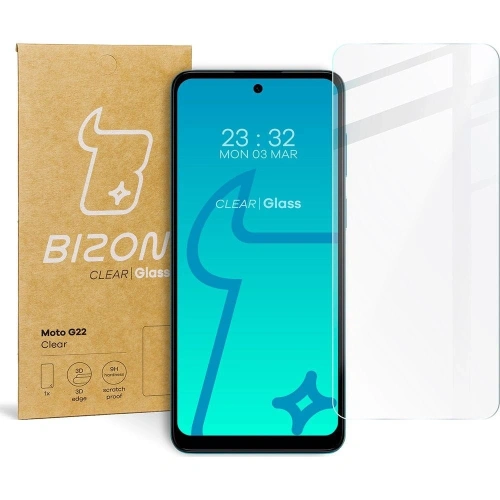 Buy Bizon Glass Clear Motorola Moto G22 - BIZ519 - {ean13} - Home Screen Store Europe