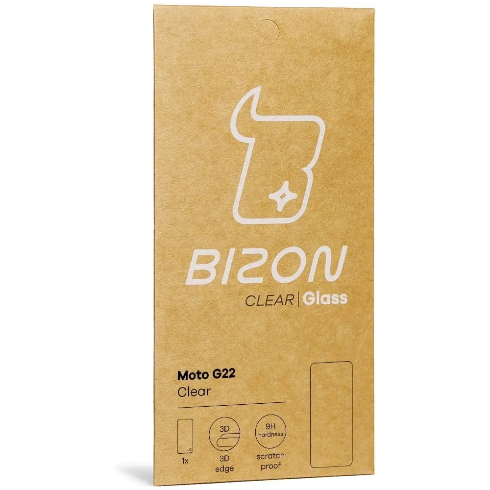 Szkło hartowane Bizon Glass Clear do Motorola Moto G22