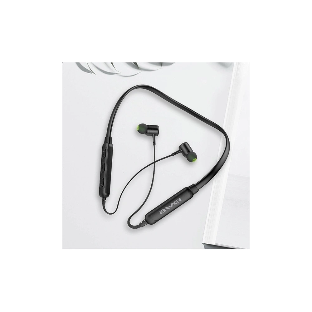 AWEI słuchawki sportowe Bluetooth G30BL-BK czarny/black Neckband
