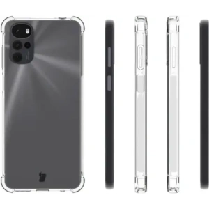 Kup Bizon Case Clear Pack carcasă + 2x sticlă de ecran + sticlă pentru obiectiv Moto G22 clar - BIZ521 - {ean13} - Sklep Home Screen