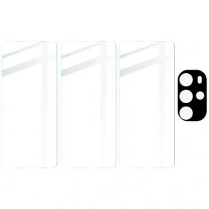 Buy Bizon Glass Clear tempered glass - 3 pcs. + lens glass Motorola Moto G22 - BIZ522 - {ean13} - Home Screen Store Europe