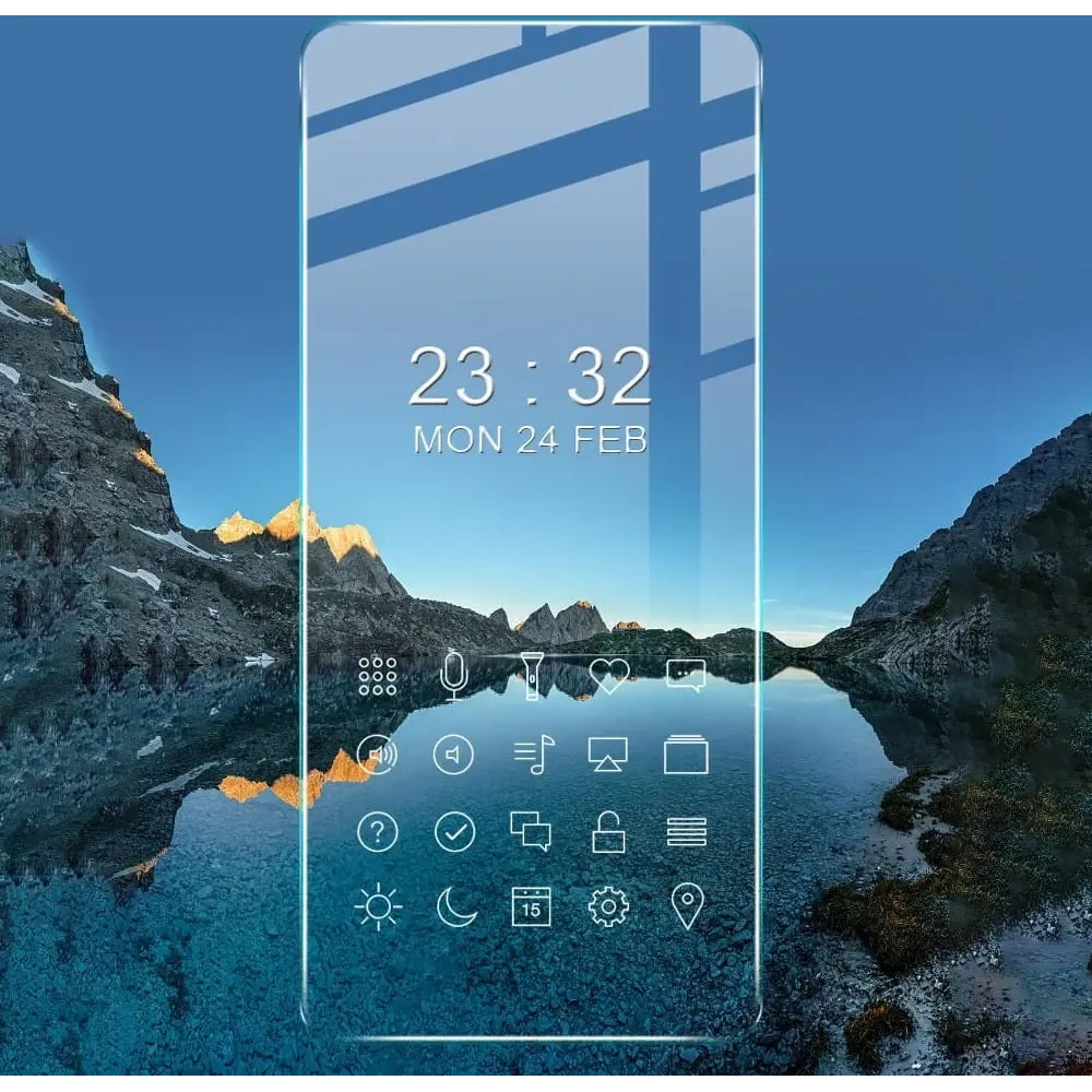 Szkło hartowane Bizon Glass Clear - 3 szt. + obiektyw Motorola Moto G22