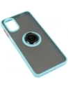 Buy Bizon Case Hybrid Ring Motorola Moto G22 / E32 / E32s smoky with a light blue frame - BIZ525 - {ean13} - Home Screen Store Europe