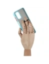 Buy Bizon Case Hybrid Ring Motorola Moto G22 / E32 / E32s smoky with a light blue frame - BIZ525 - {ean13} - Home Screen Store Europe
