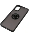 Kup Etui z uchwytem na palec Bizon Case Hybrid Ring do Motorola Moto G22 / E32 / E32s przydymione z czarną ramką - BIZ526 - {ean13} - Sklep Home Screen