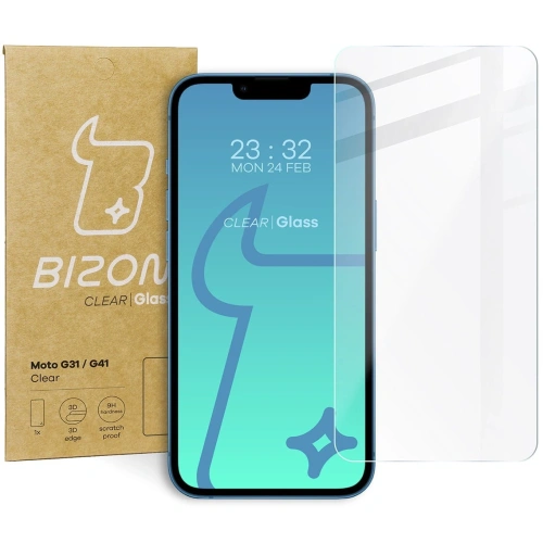 Kup Szkło hartowane Bizon Glass Clear do Motorola Moto G31 / G41 - BIZ528 - {ean13} - Sklep Home Screen