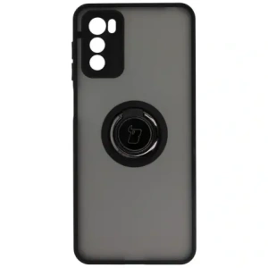 Kup Bizon Case Hybrid Ring Motorola Moto G42 rauchig mit einem schwarzen Rahmen - BIZ531 - {ean13} - Sklep Home Screen