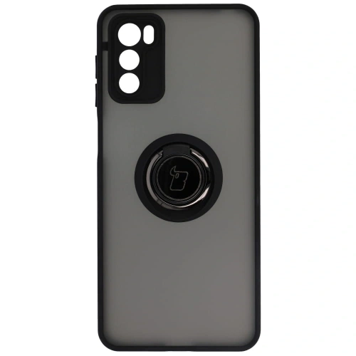Kup Etui z uchwytem na palec Bizon Case Hybrid Ring do Motorola Moto G42  przydymione z czarną ramką - BIZ531 - {ean13} - Sklep Home Screen