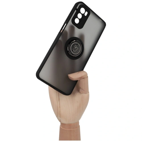 Kup Etui z uchwytem na palec Bizon Case Hybrid Ring do Motorola Moto G42  przydymione z czarną ramką - BIZ531 - {ean13} - Sklep Home Screen