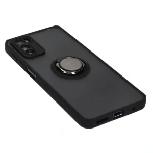 Kup Etui z uchwytem na palec Bizon Case Hybrid Ring do Motorola Moto G42  przydymione z czarną ramką - BIZ531 - {ean13} - Sklep Home Screen