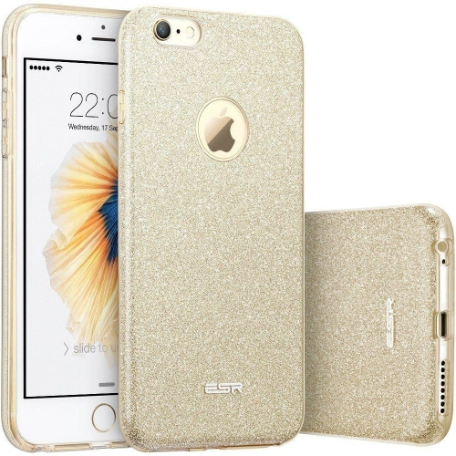 Kup Etui ESR Glitter Shine Apple iPhone 6/6s 4.7 Aur Champagne - ESR002GLD - {ean13} - Sklep Home Screen