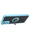 Buy Bizon Case Hybrid Ring Motorola Moto G42  smoky with a light blue frame - BIZ532 - {ean13} - Home Screen Store Europe