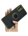 Buy Bizon Case Hybrid Ring Motorola Moto G42  smoky with a green frame - BIZ533 - {ean13} - Home Screen Store Europe