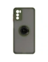 Kup Etui z uchwytem na palec Bizon Case Hybrid Ring do Motorola Moto G42  przydymione z zieloną ramką - BIZ533 - {ean13} - Sklep Home Screen