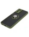 Buy Bizon Case Hybrid Ring Motorola Moto G42  smoky with a green frame - BIZ533 - {ean13} - Home Screen Store Europe