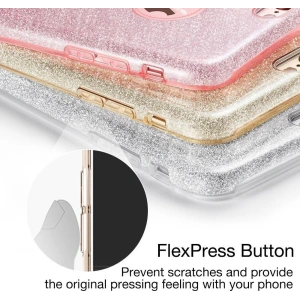 Kup ESR Apple Case Glitter Shine iPhone 6/6s 4.7 Champagner Gold - ESR002GLD - {ean13} - Sklep Home Screen