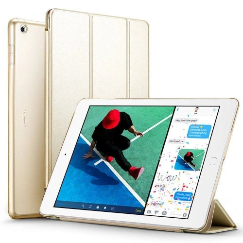 Kup ESR Apple Tasche Yippee iPad 9.7 2017/2018 (5. und 6. Generation) Champagner Gold - ESR003GLD - {ean13} - Sklep Home Screen