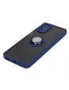 Kup Bizon Case Hybrid Ring Motorola Moto G42 fumuriu cu un cadru albastru închis - BIZ534 - {ean13} - Sklep Home Screen