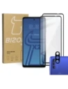 Kup Bizon Glass Edge edzett üveg - [2 Csomag] + lencsevédő Moto G51 5G fekete - BIZ535 - {ean13} - Sklep Home Screen