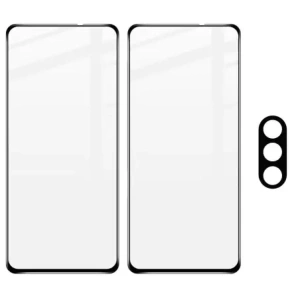 Buy Bizon Glass Edge tempered glass - [2 PACK] + lens protection Moto G51 5G black - BIZ535 - {ean13} - Home Screen Store Europe