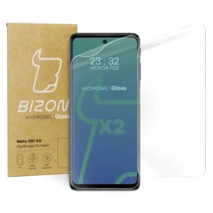 Kup Bizon Glass Hydrogel Moto G51 5G [2 PACK] - BIZ537 - {ean13} - Sklep Home Screen