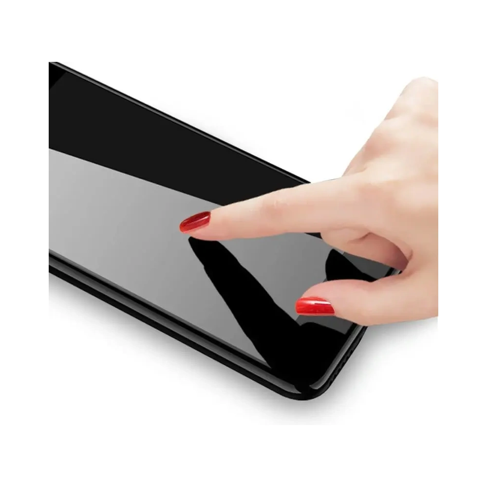 Szkło hartowane Bizon Glass Edge do Moto G51 5G czarne