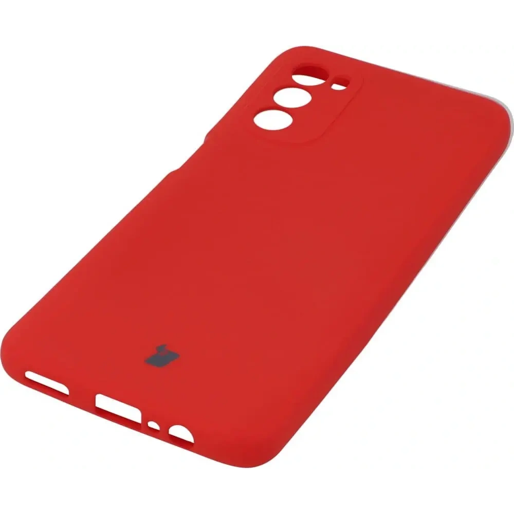 Etui Bizon Case Silicone do Moto G52 / G82 czerwone