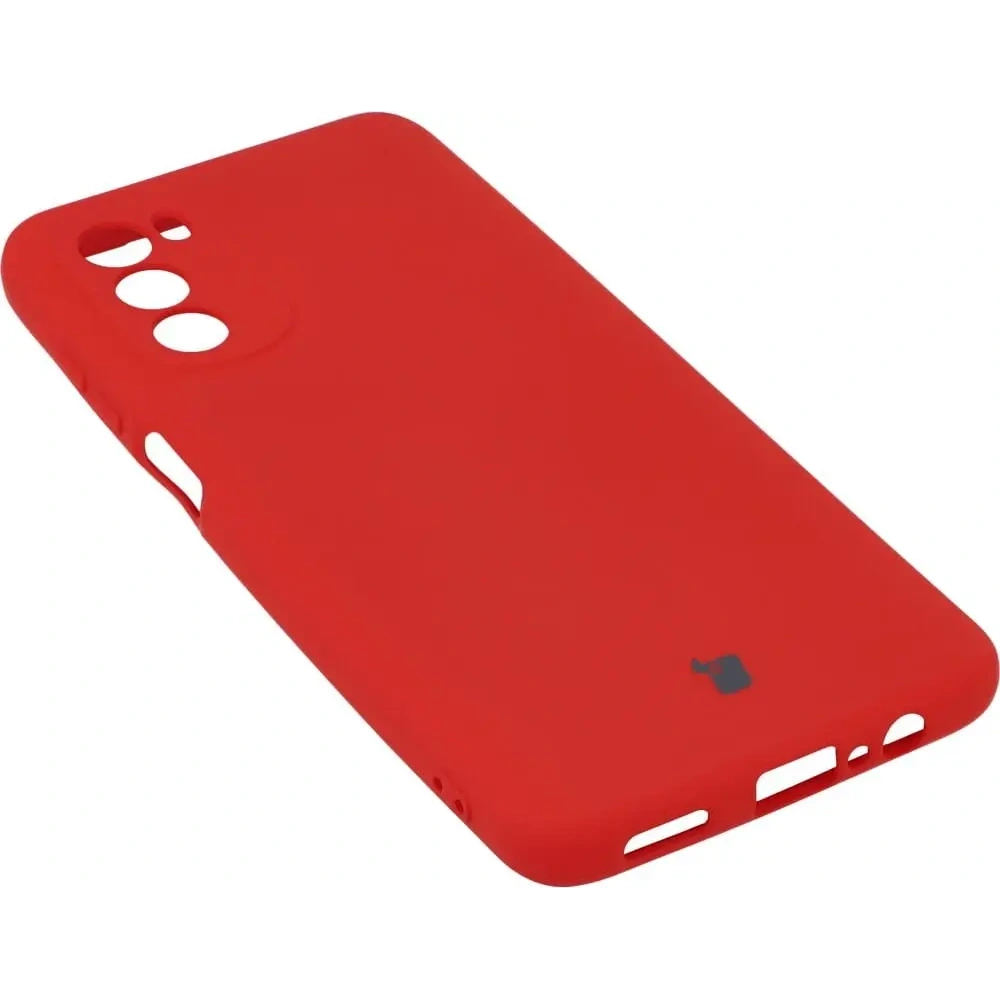 Etui Bizon Case Silicone do Moto G52 / G82 czerwone