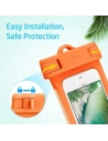 Buy ESR Universal Waterproof Case Orange - ESR004ORG - {ean13} - Home Screen Store Europe
