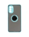 Kup Bizon Case Hybrid Ring Motorola Moto G52 / G82 rauchig mit einem hellblauen Rahmen - BIZ540 - {ean13} - Sklep Home Screen