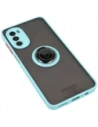 Kup Bizon Case Hybrid Ring Motorola Moto G52 / G82 rauchig mit einem hellblauen Rahmen - BIZ540 - {ean13} - Sklep Home Screen