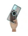 Kup Bizon Case Hybrid Ring Motorola Moto G52 / G82 rauchig mit einem hellblauen Rahmen - BIZ540 - {ean13} - Sklep Home Screen