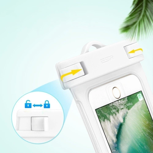 Buy ESR Universal Waterproof Case White - ESR005WHT - {ean13} - Home Screen Store Europe