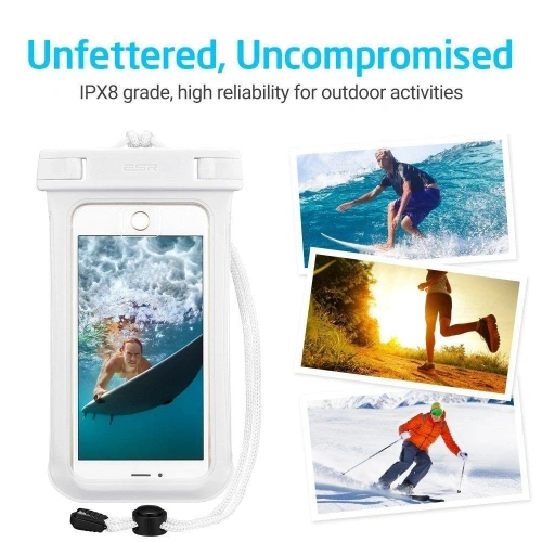 Buy ESR Universal Waterproof Case White - ESR005WHT - {ean13} - Home Screen Store Europe
