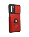 Kup Etui Bizon Case Camshield Card Slot Ring do Moto G62 5G czerwone - BIZ546 - {ean13} - Sklep Home Screen