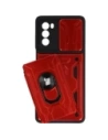 Kup Etui Bizon Case Camshield Card Slot Ring do Moto G62 5G czerwone - BIZ546 - {ean13} - Sklep Home Screen