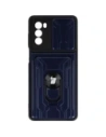 Kup Etui Bizon Case Camshield Card Slot Ring do Moto G62 5G modré - BIZ548 - {ean13} - Sklep Home Screen