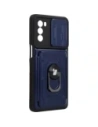 Kup Etui Bizon Case Camshield Card Slot Ring do Moto G62 5G granatowe - BIZ548 - {ean13} - Sklep Home Screen