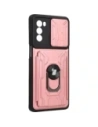 Buy Bizon Case Camshield Card Slot Ring Moto G62 5G light pink - BIZ549 - {ean13} - Home Screen Store Europe