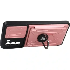 Kup Bizon Case Camshield Kártyahely Gyűrű Moto G62 5G világos rózsaszín - BIZ549 - {ean13} - Sklep Home Screen