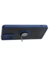 Kup Bizon Case Hybrid Ring Motorola Moto G72 fumuriu cu un cadru albastru marin - BIZ550 - {ean13} - Sklep Home Screen