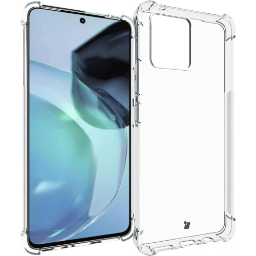 Kup Etui + 2x folia Bizon Case Clear Pack do Motorola Moto G72 przezroczyste - BIZ551 - {ean13} - Sklep Home Screen